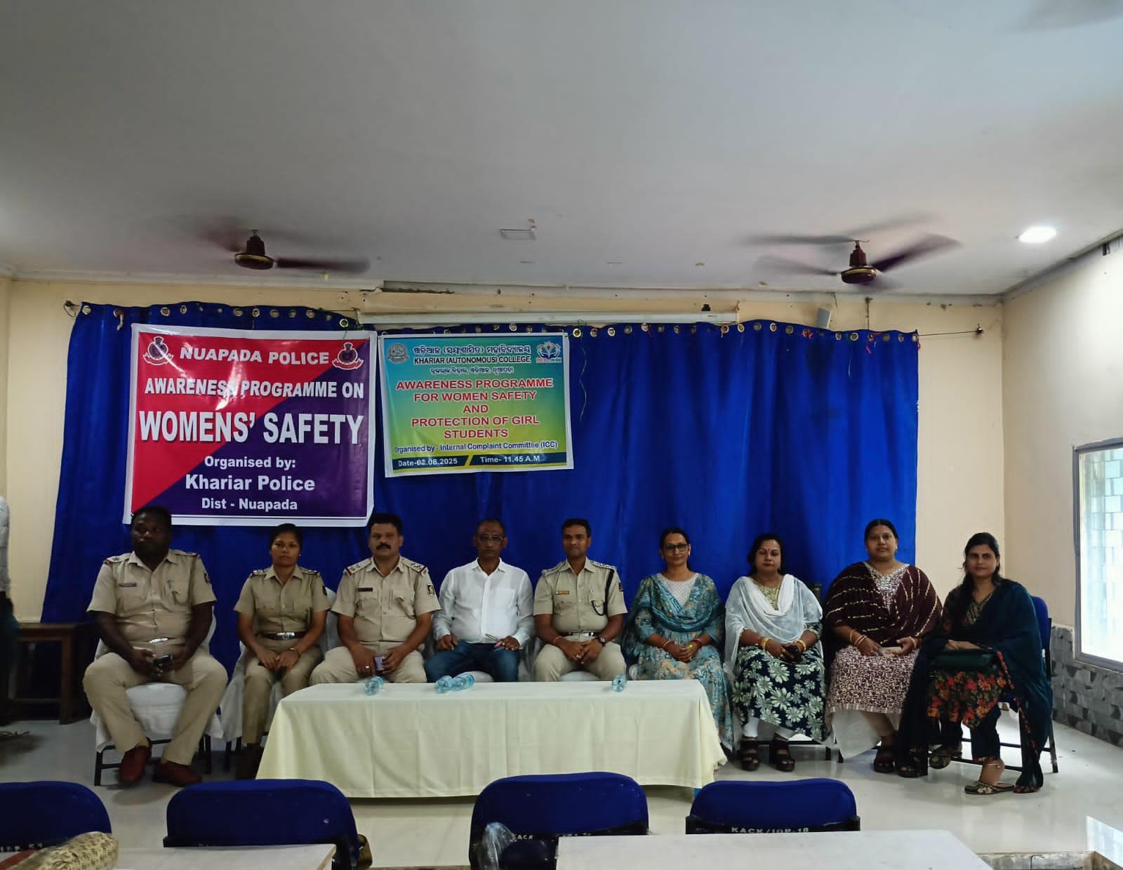 Awareness Programme for Women Safety  & Protection of Girl Students