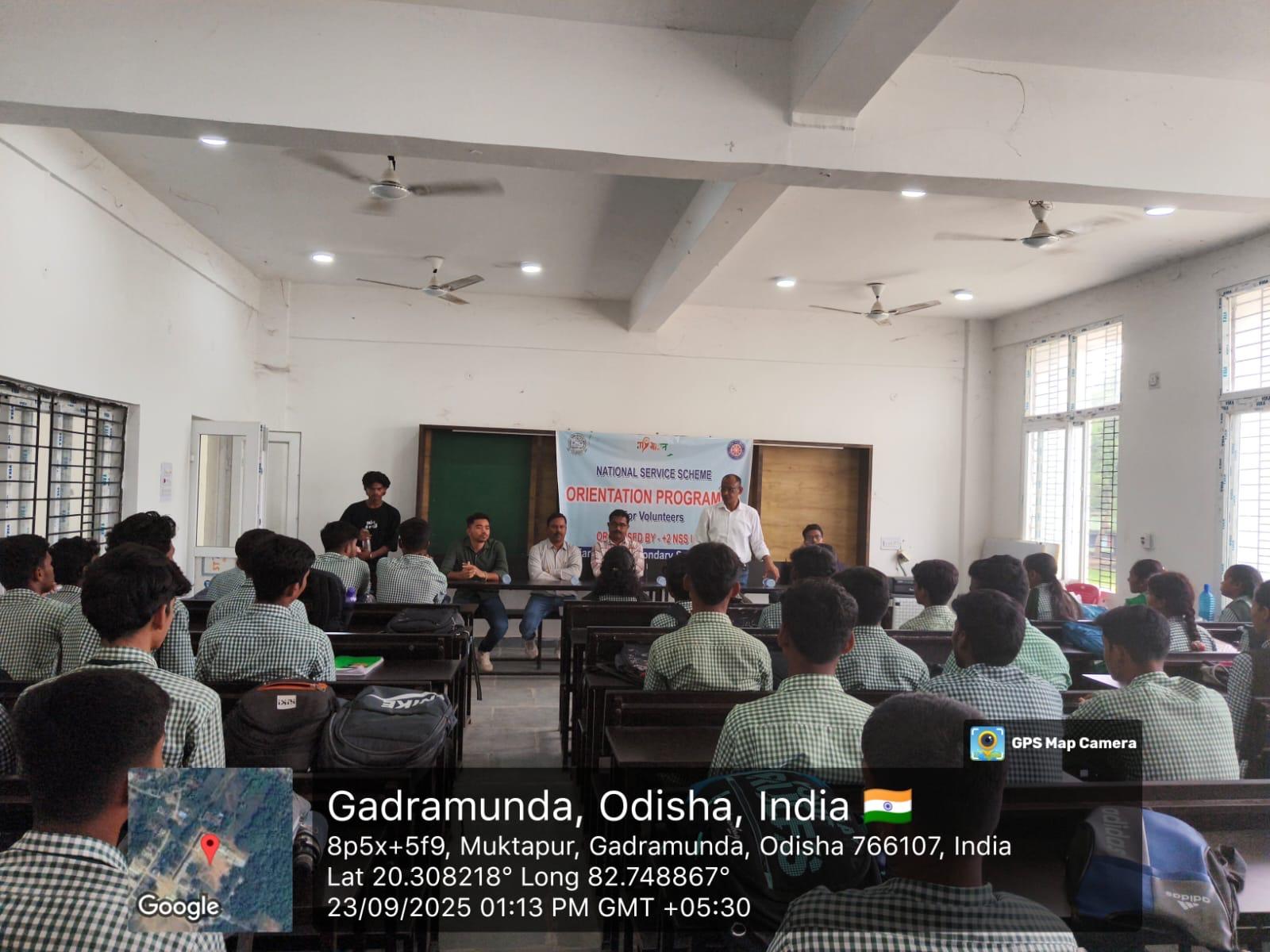 NSS ORIENTATION PROGRAMME